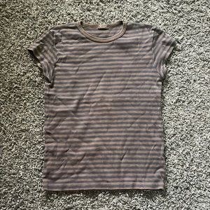 Grunge Hailie Striped Top